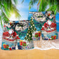 Santa Pontoon Holiday Fun Art – Beach Short