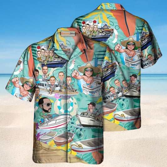 Pontoon Summer Vibes 2 – Hawaiian Shirt