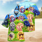 Poodles Grass Field Edition – Hawaiian Shirt