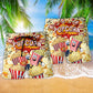 Popcorn Always The Answer - Beach Short