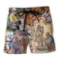 Pottery Beautiful Life Art Theme - Beach Short