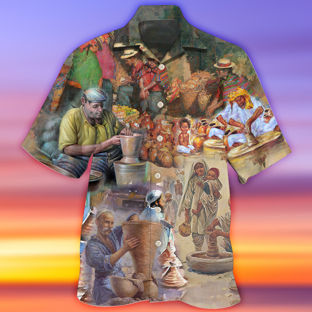 Pottery Creative Handmade Life - Hawaiian Shirt