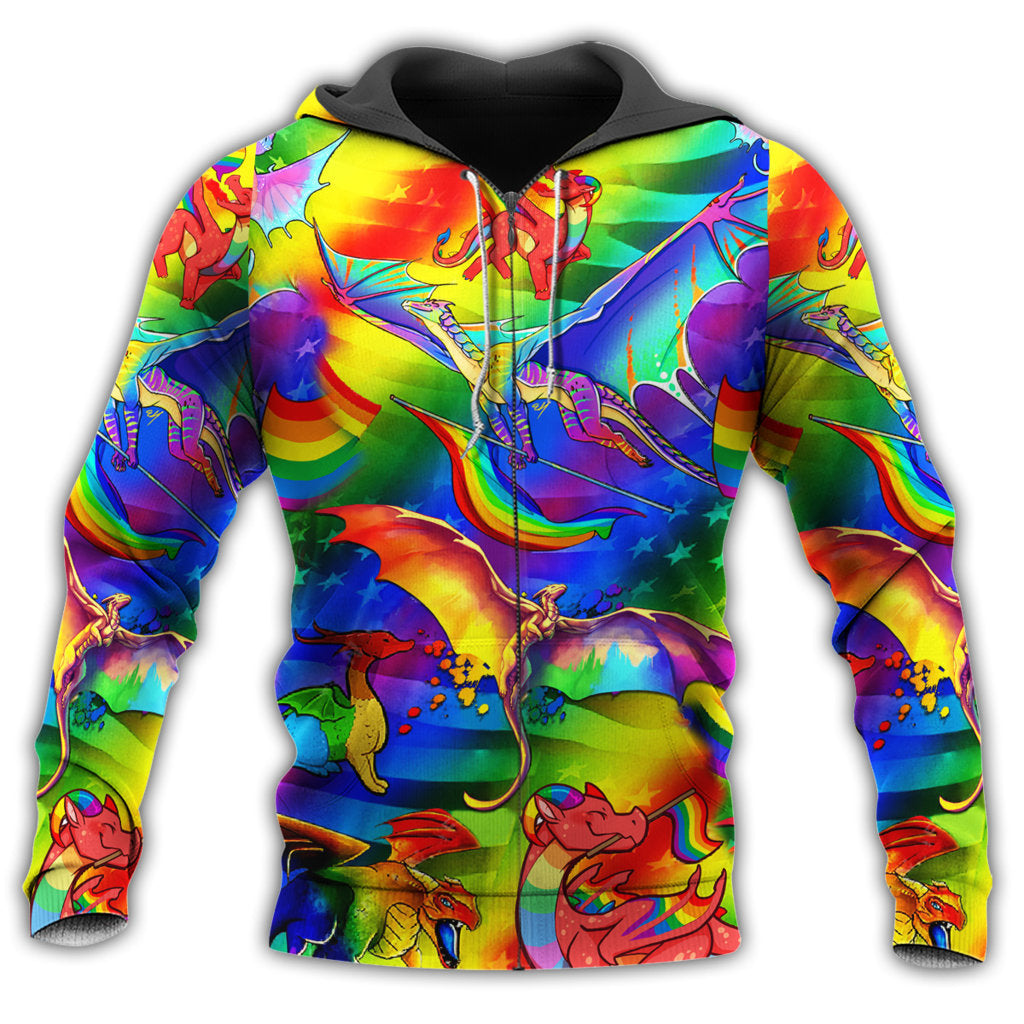 Pride Love Life Colorful Style - 3D Hoodie2
