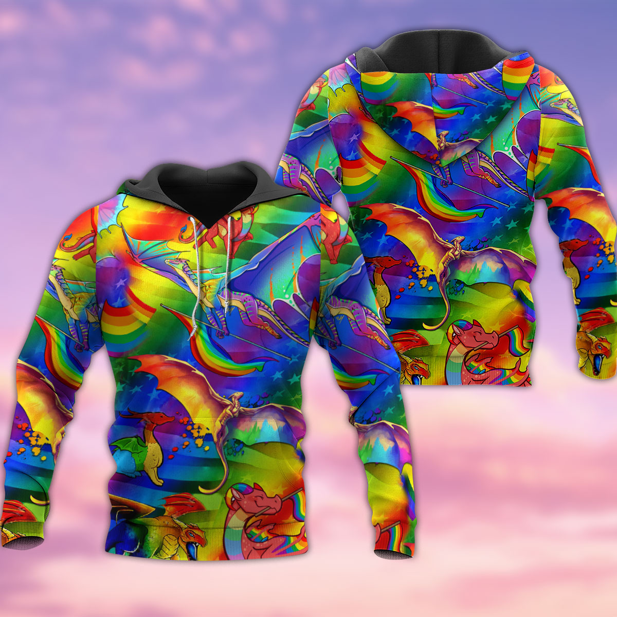 Pride Love Life Colorful Style - 3D Hoodie3