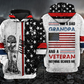 Proud Dad Grandpa Veteran Quote Art – 3D Hoodie2