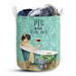 Pug And Bath Soap - Laundry Basket - Owls Matrix LTD