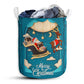 Pug And Santa - Laundry Basket - Owls Matrix LTD