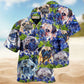 Pug Bluebonnet Edition – Hawaiian Shirt
