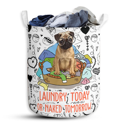 Pug Love Patternpug Love Pattern - Laundry Basket - Owls Matrix LTD