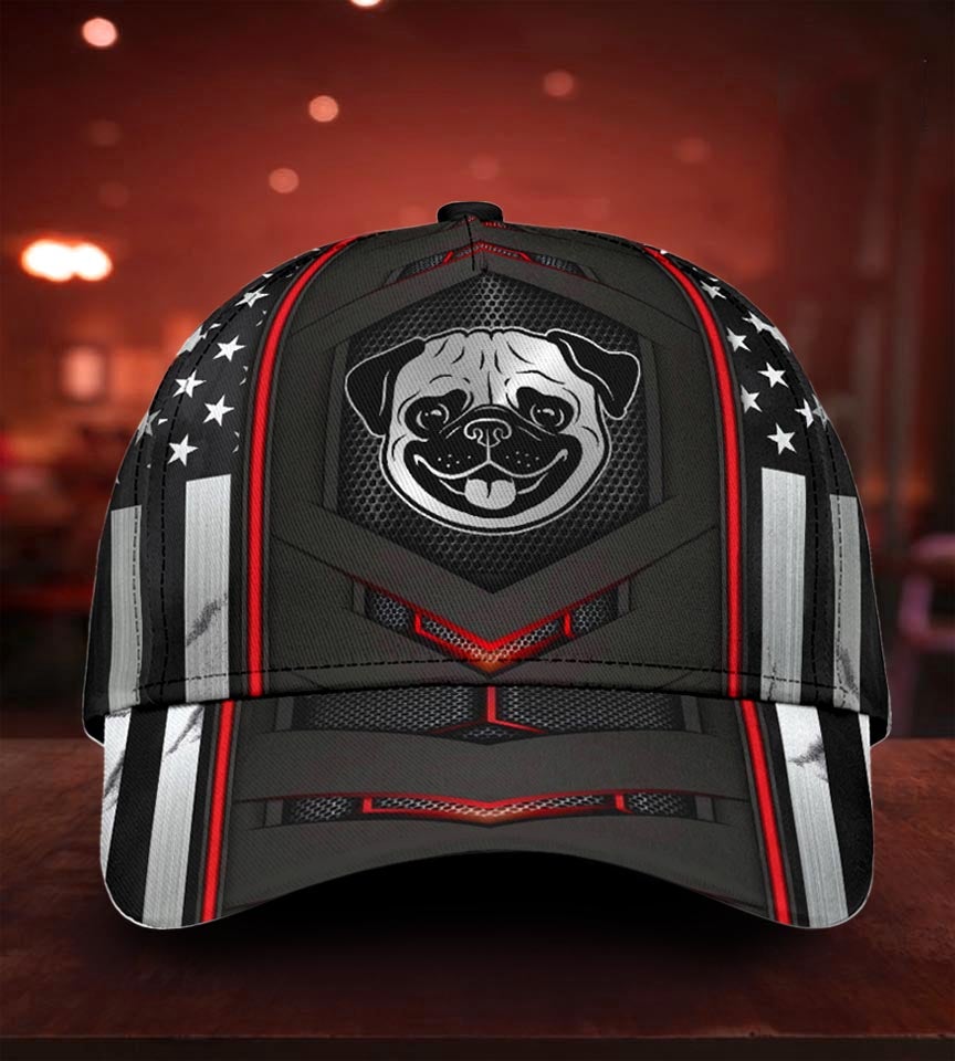 Pug Red Flag Carbon – Classic Cap