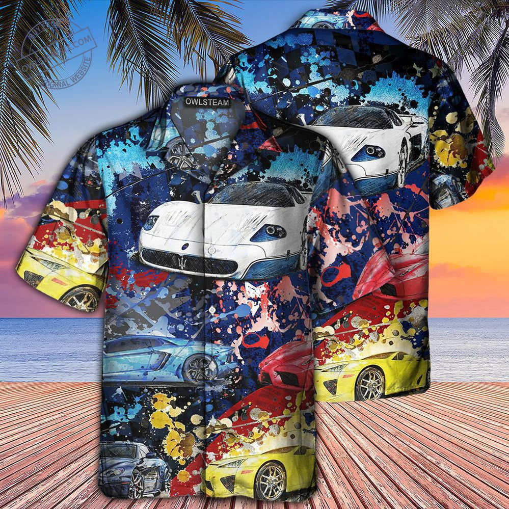 Road racing fast 5 - Hawaiian shirt - HAWS05QUAN020821-Owls Matrix