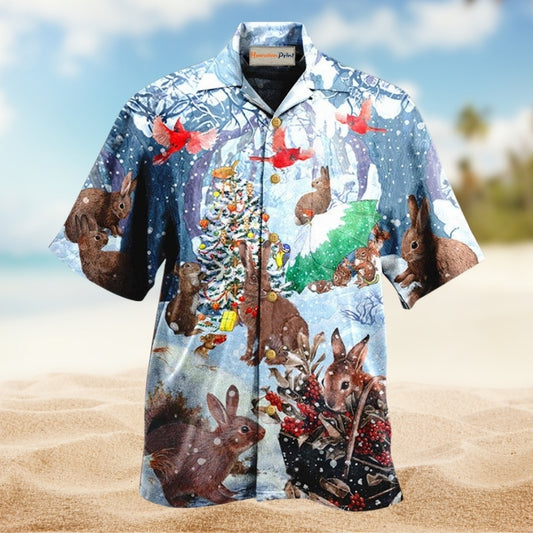 Rabbits Be Brave Little Rabbits Limited Edition – Hawaiian Shirt