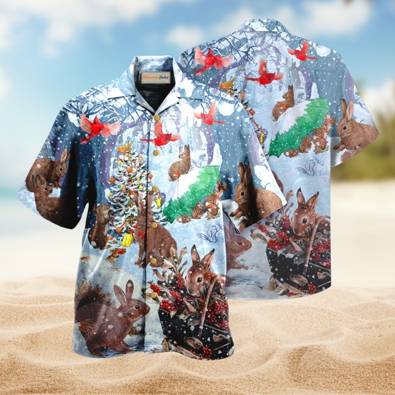 Rabbits Be Brave Little Rabbits Limited Edition – Hawaiian Shirt