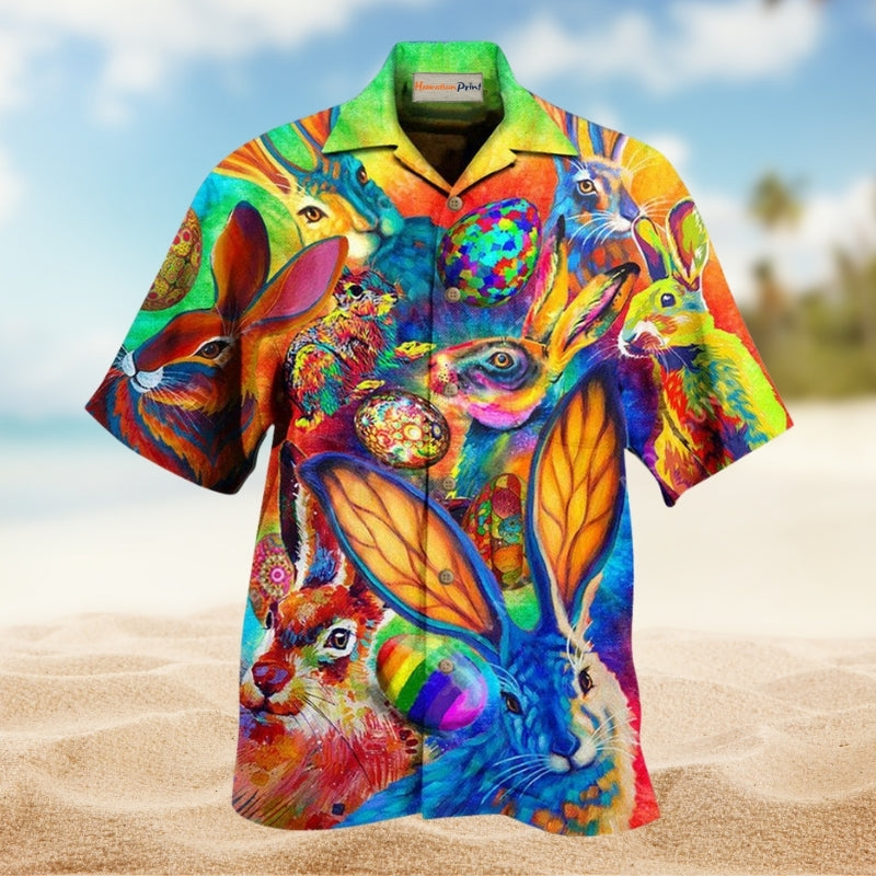 Rabbits Colorful Limited Edition – Hawaiian Shirt