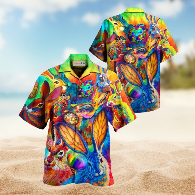 Rabbits Colorful Limited Edition – Hawaiian Shirt