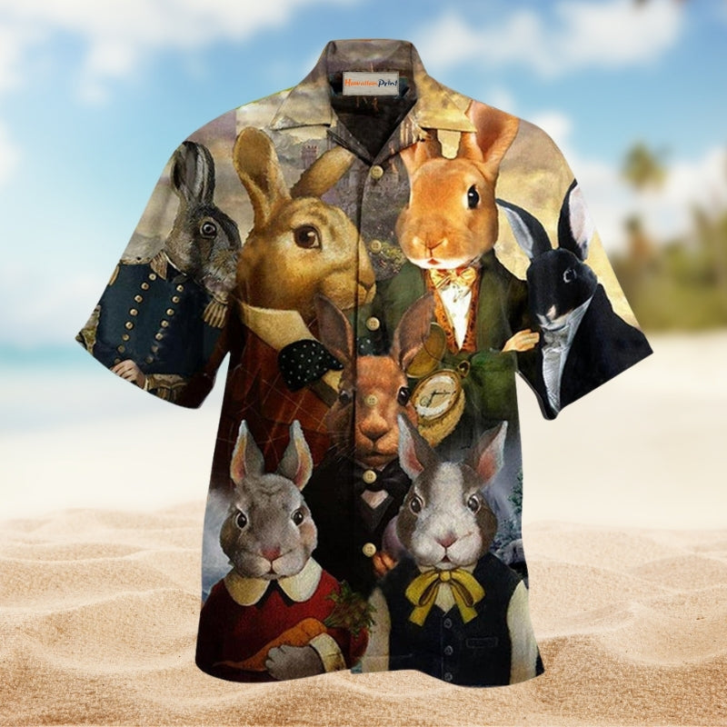 Rabbits Down The Rabbit Hole Edition – Hawaiian Shirt