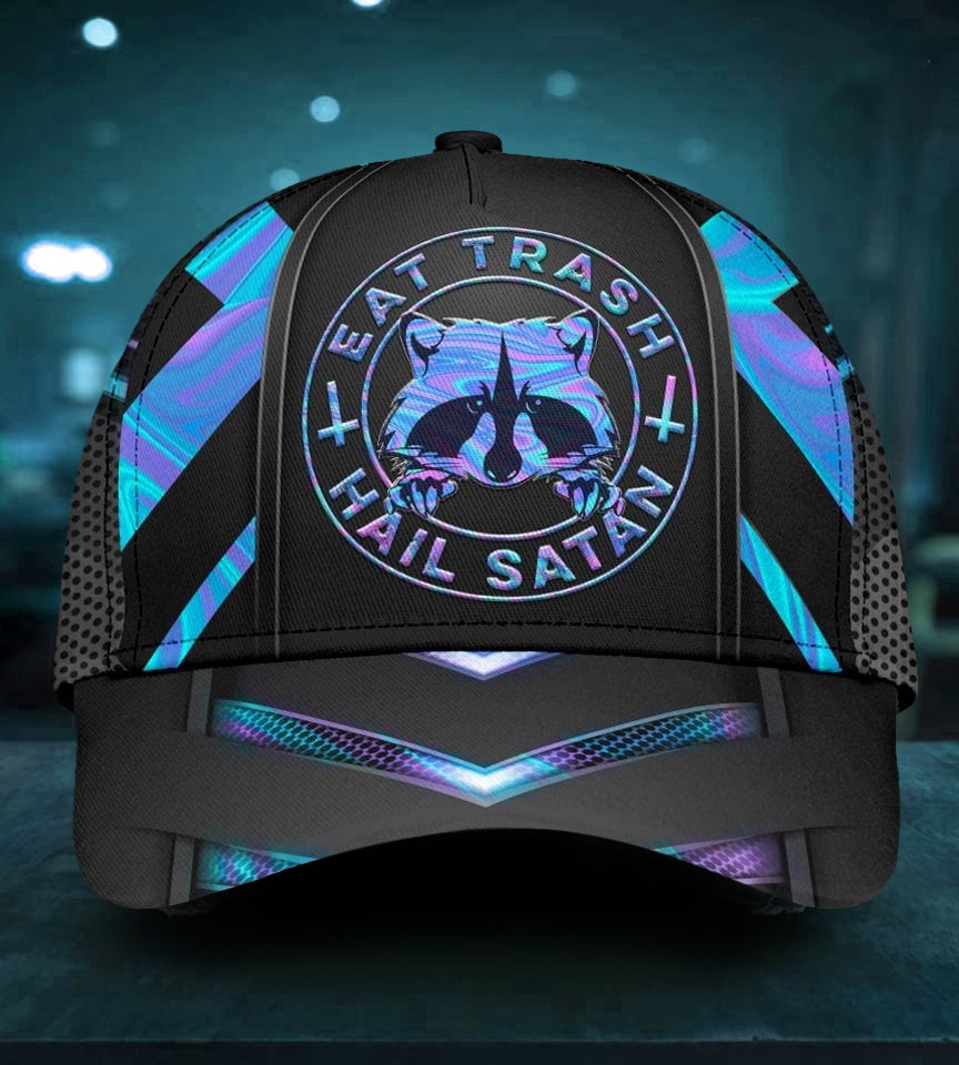Raccoon Hologram Pattern Style – Classic Cap