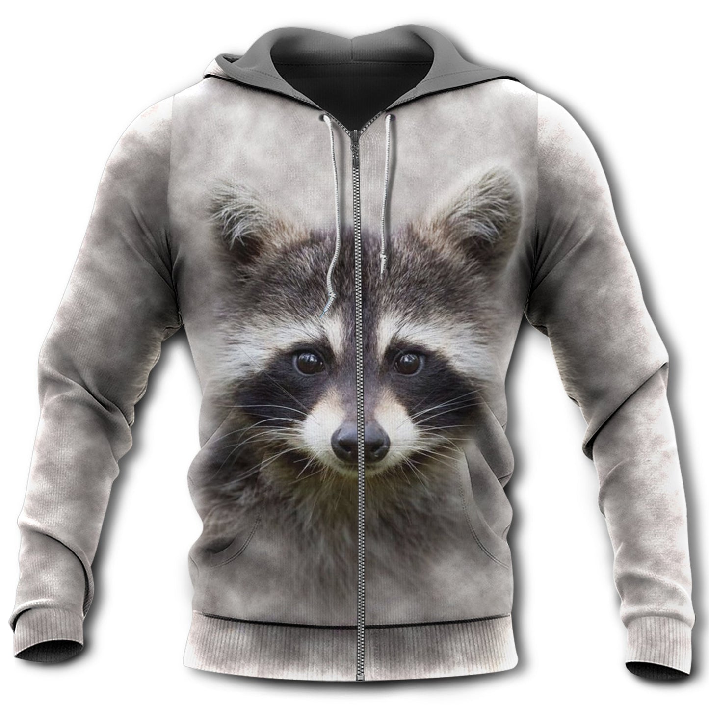 Cute Raccoon Love Message Style - 3D Hoodie
