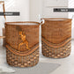 Racquetball Rattan Teaxture - Laundry Basket - Owls Matrix LTD