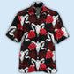 Ram Skull And Rose Art – Hawaiian Shirt