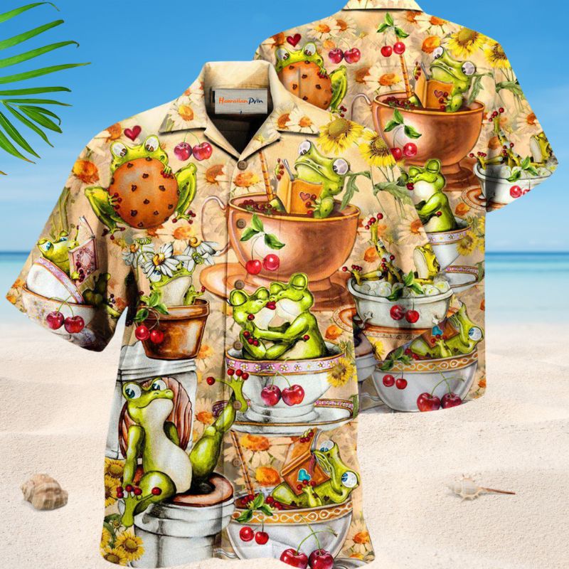 Relaxing Days Of Lazy Frog Edition – Hawaiian Shirt