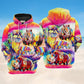 Rhino Painting Style Art – 3D Hoodie