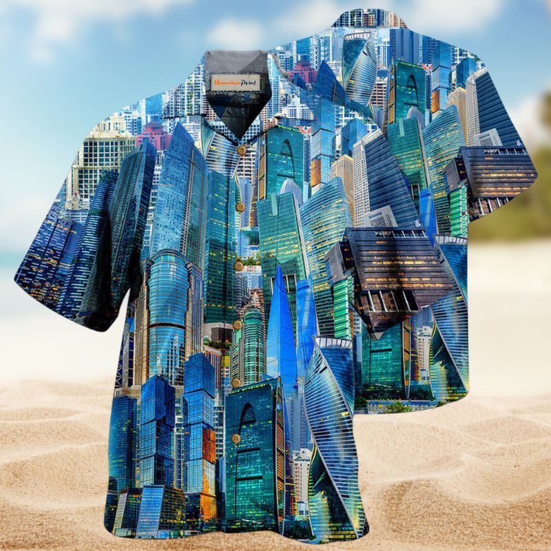 Rising Skyscraper Edition – Hawaiian Shirt
