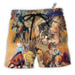 Beach Short / Adults / S Cowboy Rodeo Vintage Classic - Beach Short - Owls Matrix LTD