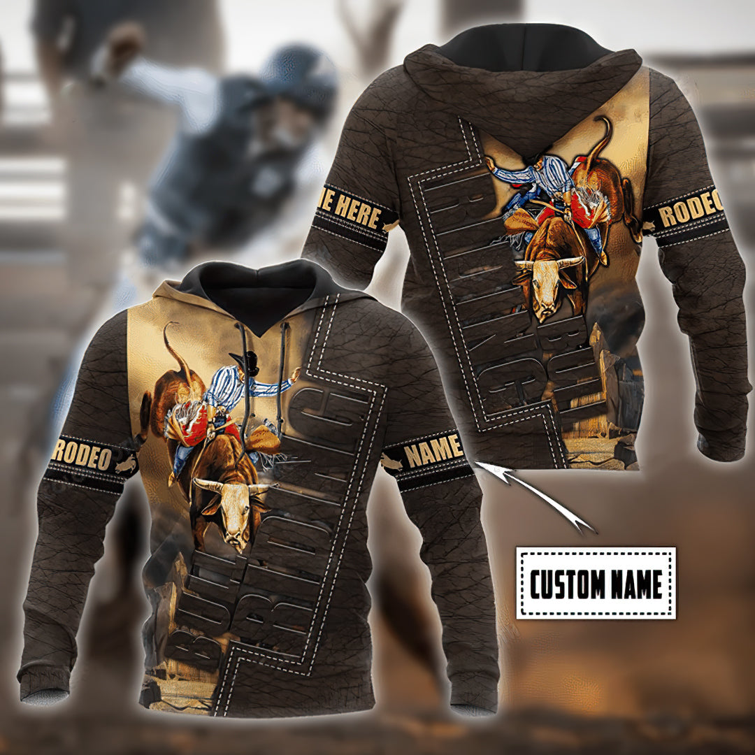 Rodeo Brown Custom Art – 3D Hoodie