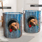 Romantic Dachshund - Laundry Basket - Owls Matrix LTD