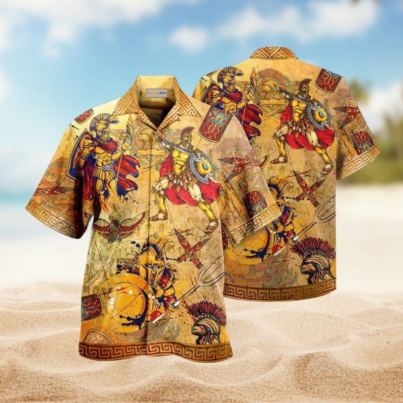 Rome All Roads Lead To Rome Roman Warrior Limited Edition – Hawaiian Shirt