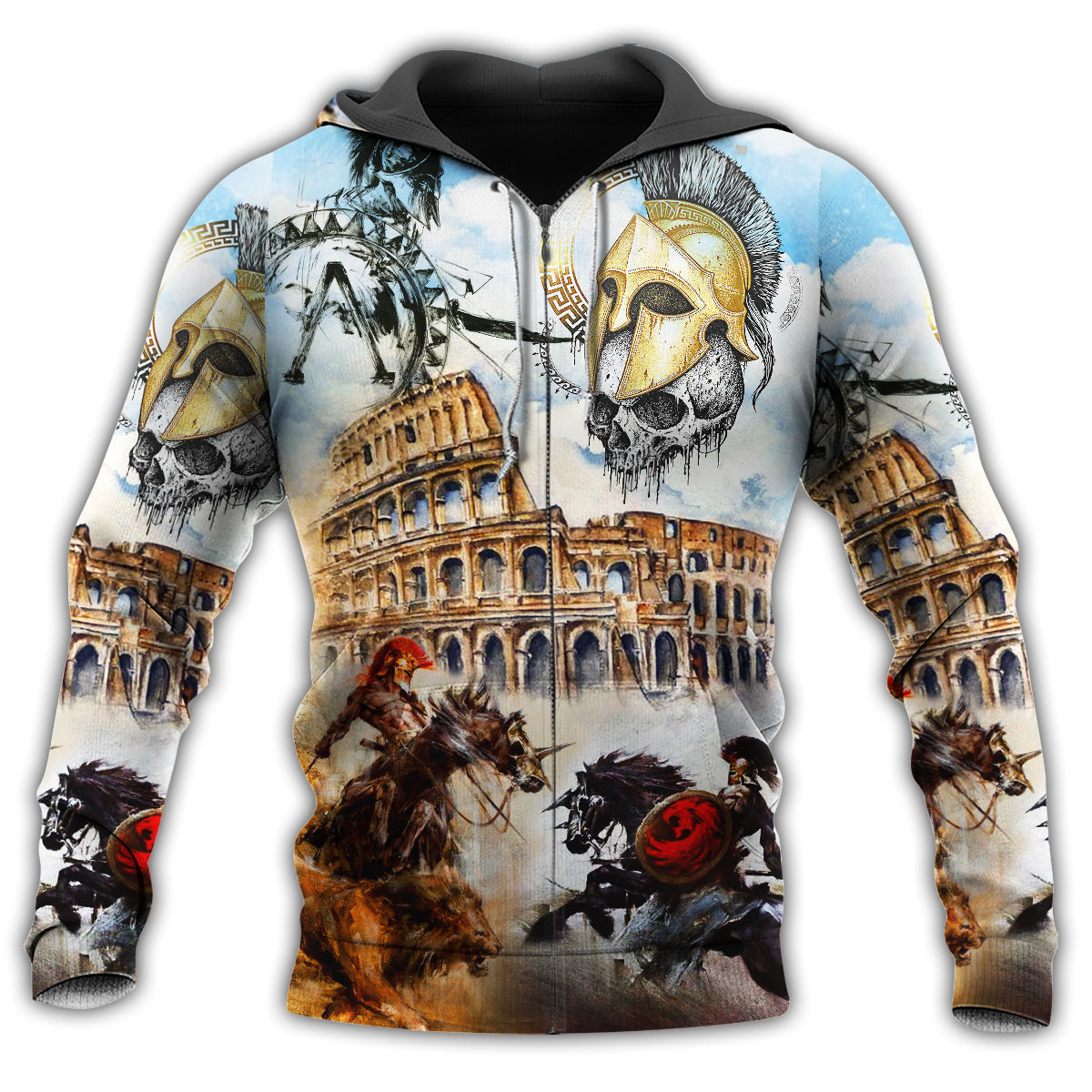 Roma Empire History Art – 3D Hoodie