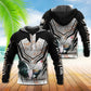 Rooster Calm But Fierce Quote - 3D Hoodie