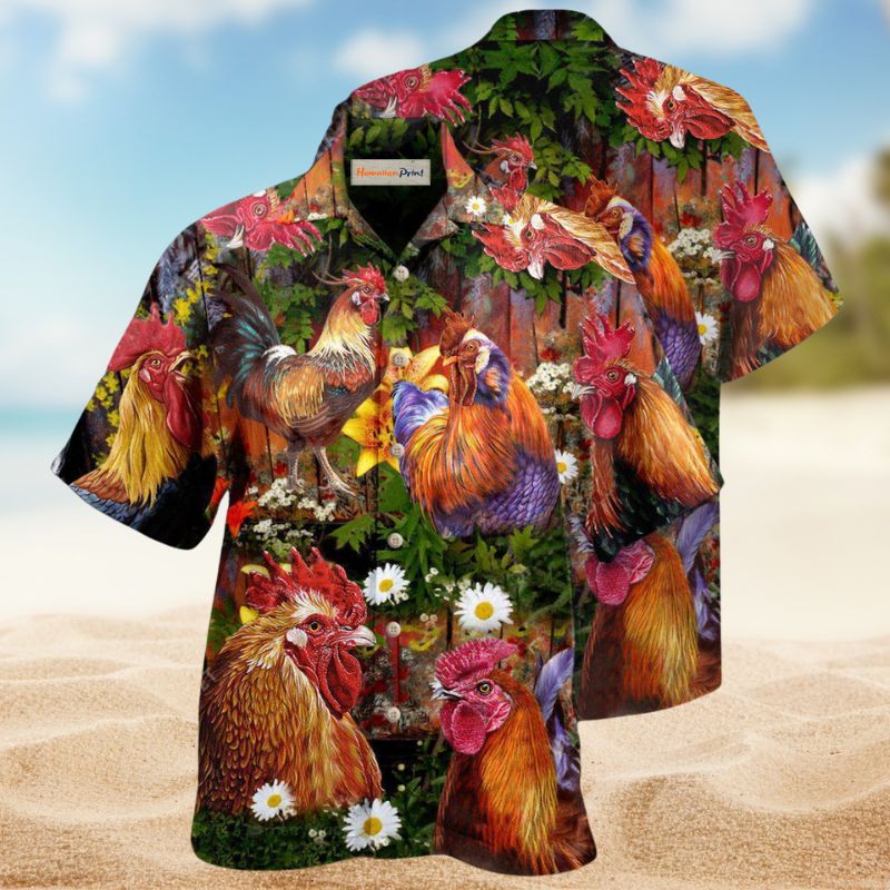 Rooster Rise And Shine Edition – Hawaiian Shirt