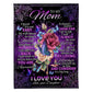 Rose Lifelong Mother Love 50 x 60 Inch Flannel Blanket For Cozy Bedroom And Sofa Decor