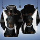Rottweiler Lover Forever Dog Art – 3D Hoodie