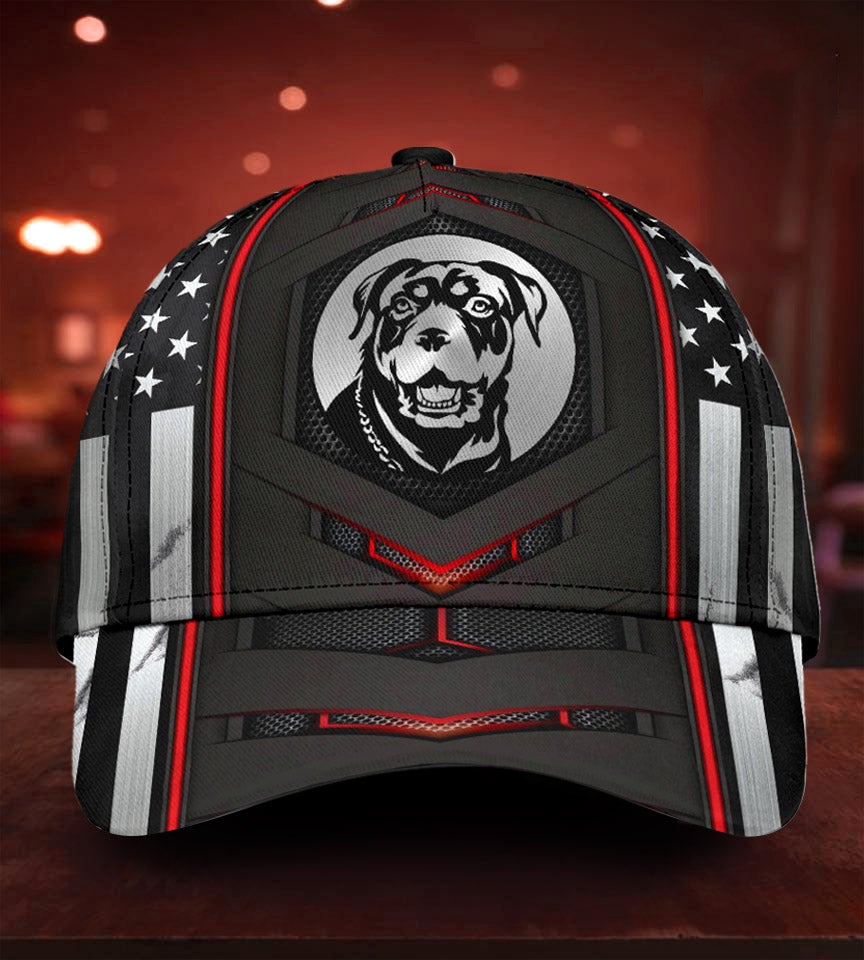 Rottweiler Red Flag Carbon – Classic Cap
