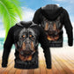 Rottweiler Dog Is My Friend - 3D Hoodie