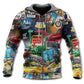 Route 66 Road Trip Puzzle Art - 3D Hoodie