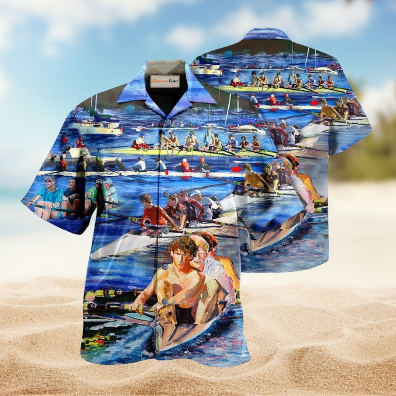 Rowing Go Far Go Together Edition – Hawaiian Shirt