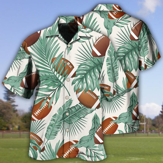 Rugby Tropical Leaf Style – Hawaiian Shirt