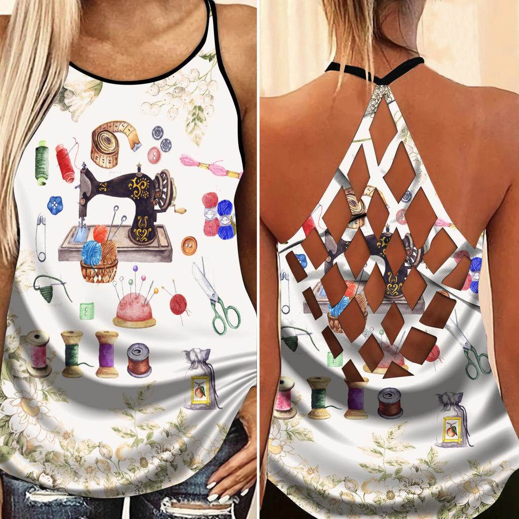 Sewing Is My Life 2 – Hollow Tank Top