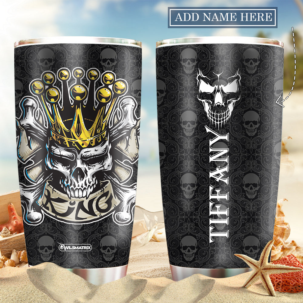 Skull King Personalized 20 Oz Tumbler For Travel Gifts