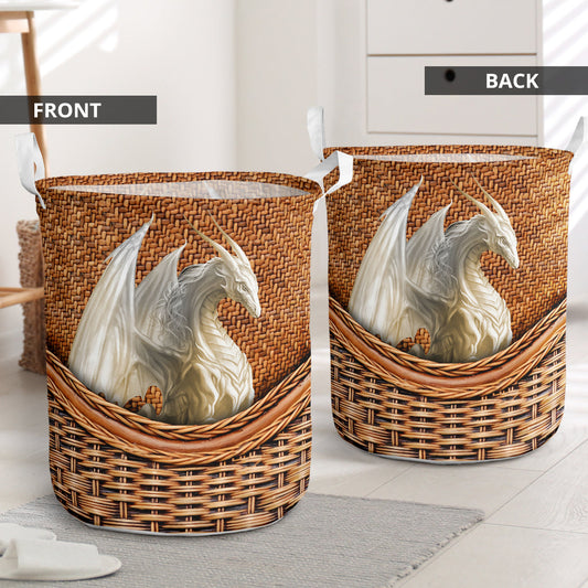 Dragon brown - Laundry basket-Owls Matrix