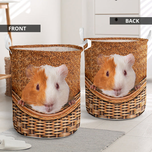 A small guinea pig brown - Laundry basket-Owls Matrix