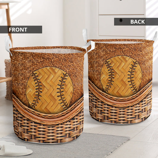 Softball wicker - Laundry basket-Owls Matrix