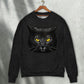 Cool Cat Loves Dark Style – Sweater - Ugly Christmas Sweater