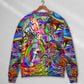 Hippie Horse Free Spirit Run Art – Sweater - Ugly Christmas Sweater
