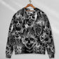 Skull Smoke Dark Fantasy Art – Sweater - Ugly Christmas Sweater