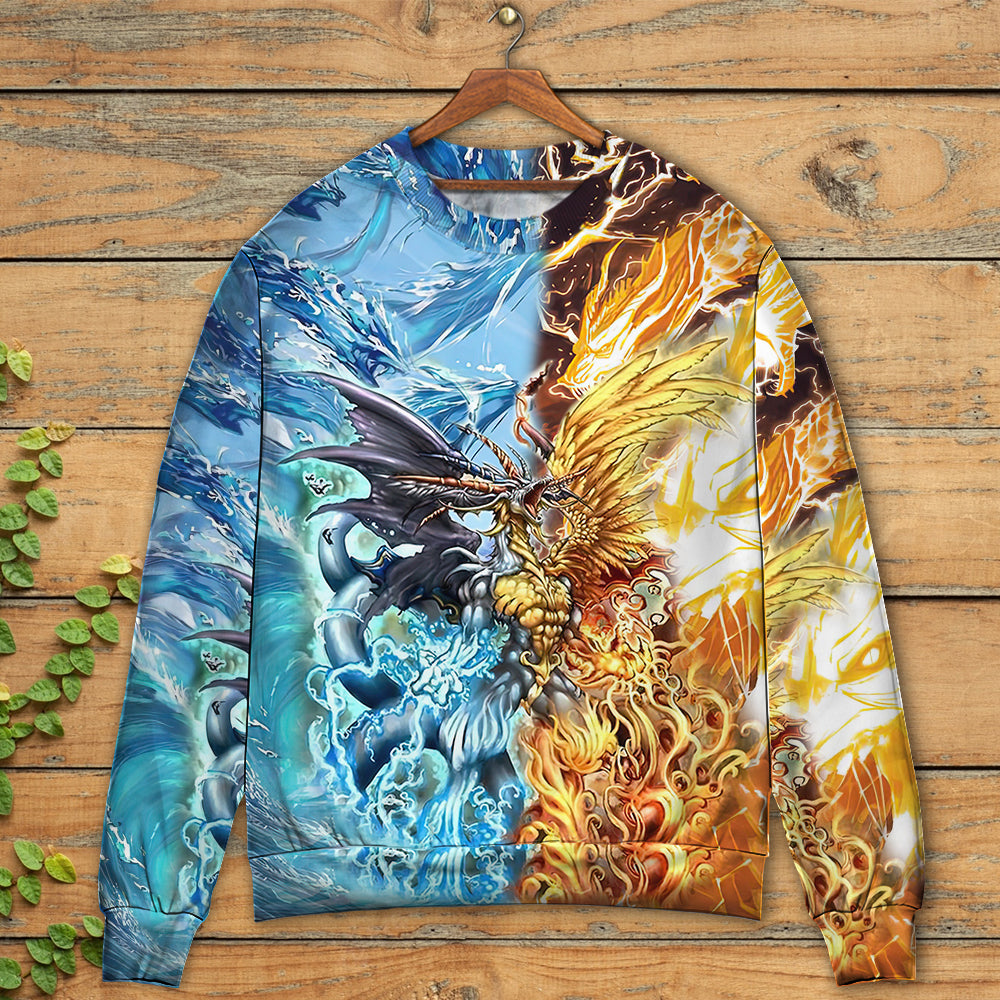 Dragon Immortal Fantasy Life Art – Sweater - Ugly Christmas Sweater
